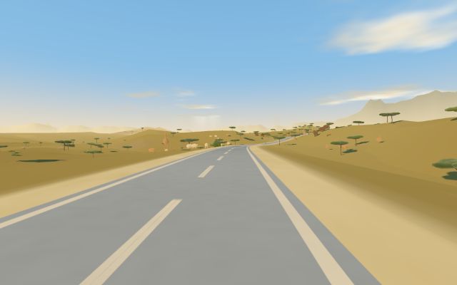 Safari — acacia and open savannah