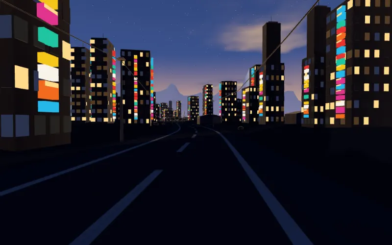 Tokyo Night — neon signage and city towers